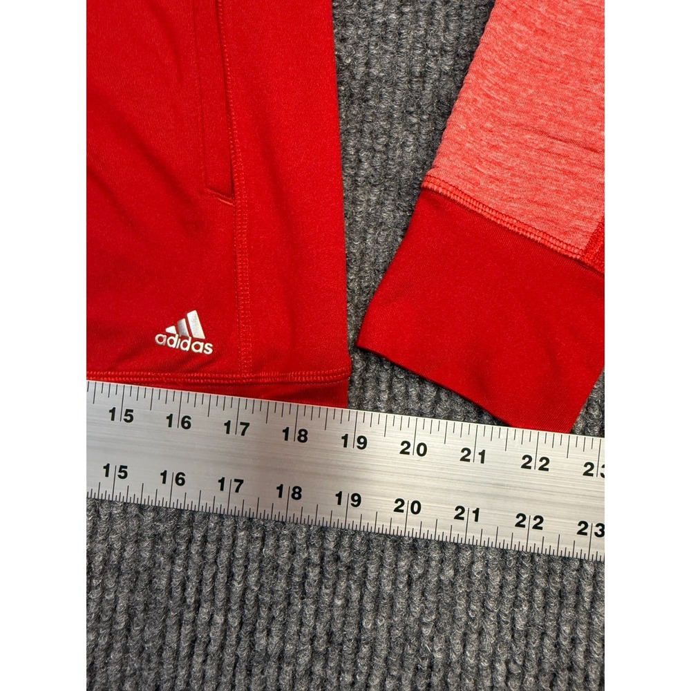 Wisconsin Badgers Adidas Women's Quarter Zip Pullover Sweatshirt‎ Size Unknown - Picture 9 of 13